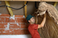 Purton Common tapered roof insulation